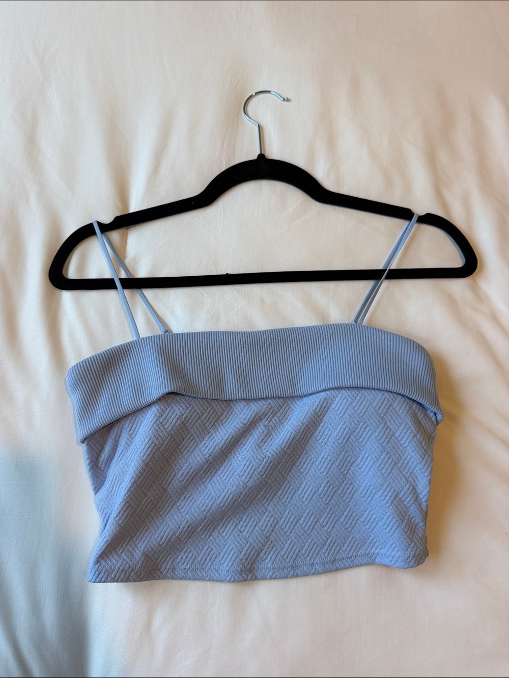 Alo Women’s Doubles Only Bra Tank - Seashell Blue